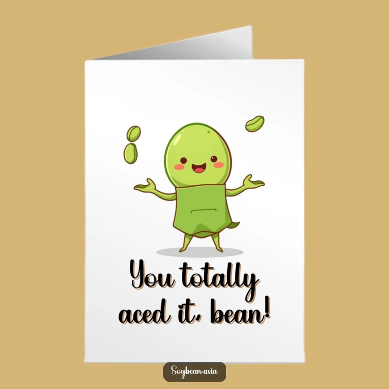 Free Printable Congrats Card: Edamame Juggler Celebrates Your Win With Printable Cheer!